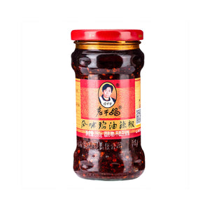 Laoganma Feng Wei Chicken Oil Chicken 老干妈风味鸡油辣椒 -280g